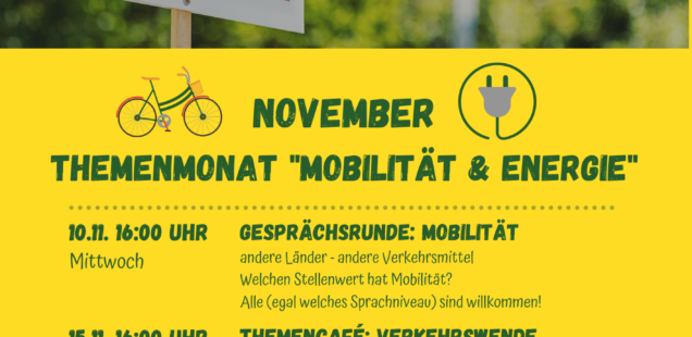 Themenmonat "Mobilität & Energie"