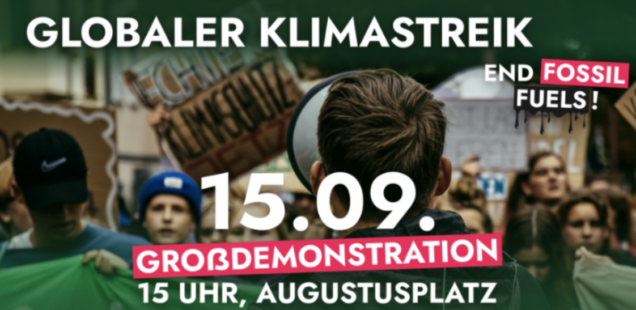 GLOBALER KLIMASTREIK – 15.09.23 um 15:00 Uhr