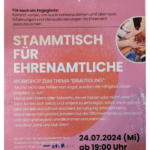 Am 24.7. um 19 Uhr startet in der Dresdner59 für die Ehrenamtlichen eine Reihe von Abenden, in denen es um Ermutigung geht. An insgesamt 4 Terminen übt Ihr Mut. Wir freuen uns auf euch!
